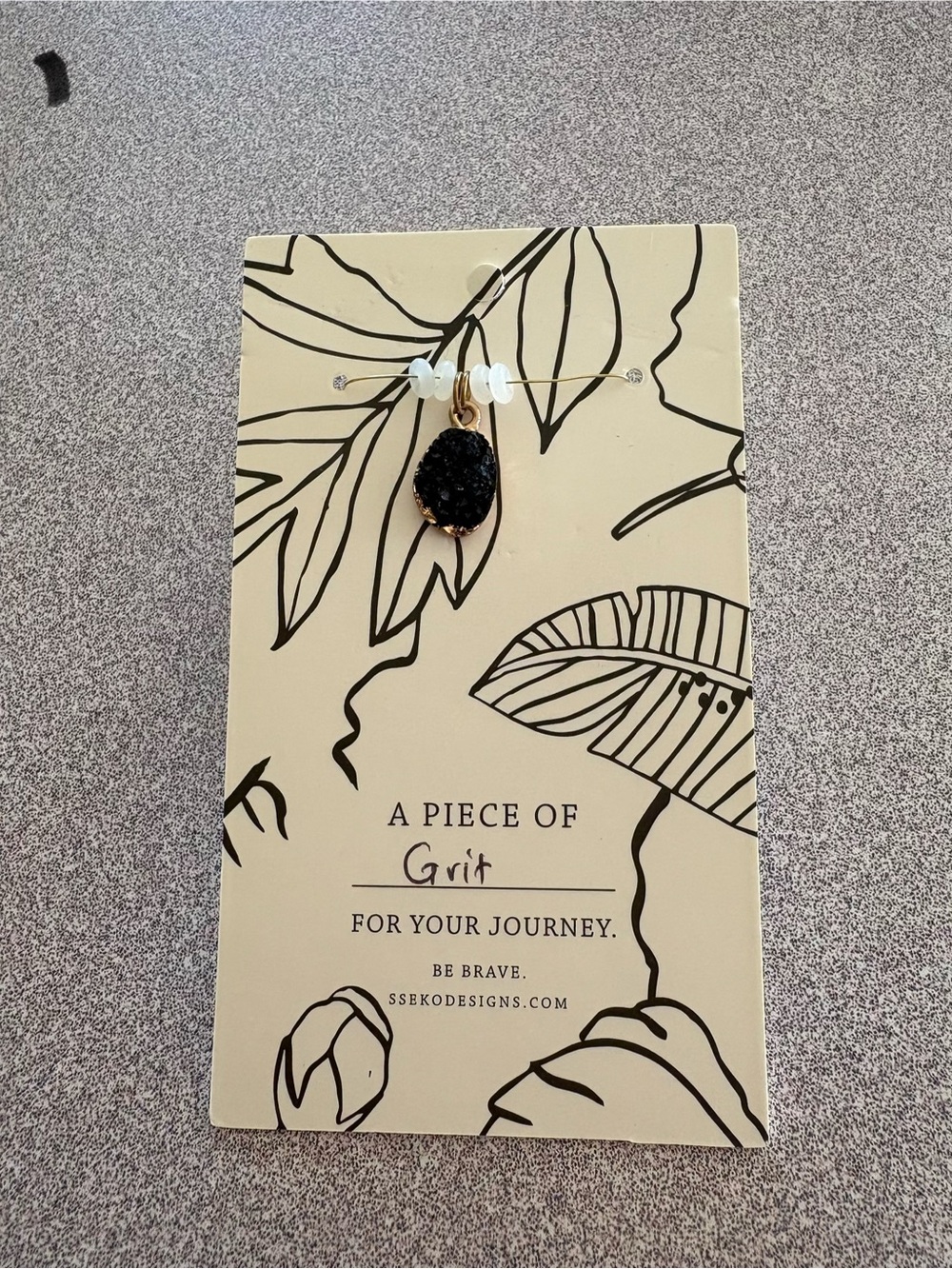 Sseko Grit Brave Charm